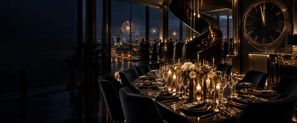 Silvestergala im Art-déco-Penthouse AUREOLE