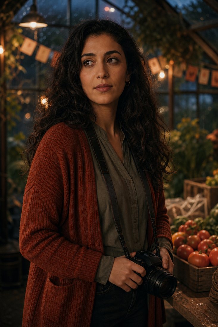 Cora Ilyas, Vereinschronistin und Fotografin des Erntefests